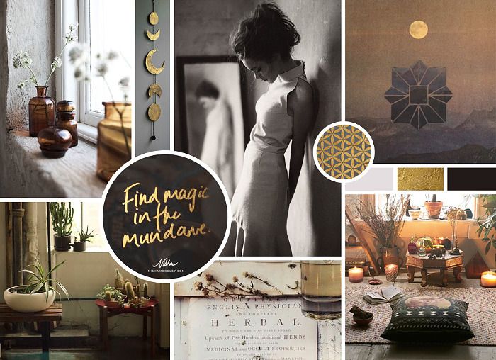 a Mood Board example for your web design RFP