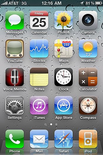iOS4 Interface