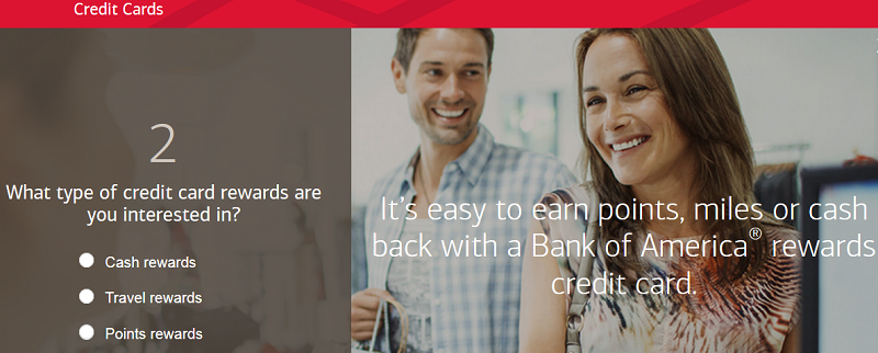 Bank of America’s product advisor tool